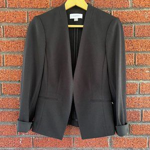 Calvin Klein Black Blazer Size 10P Petite